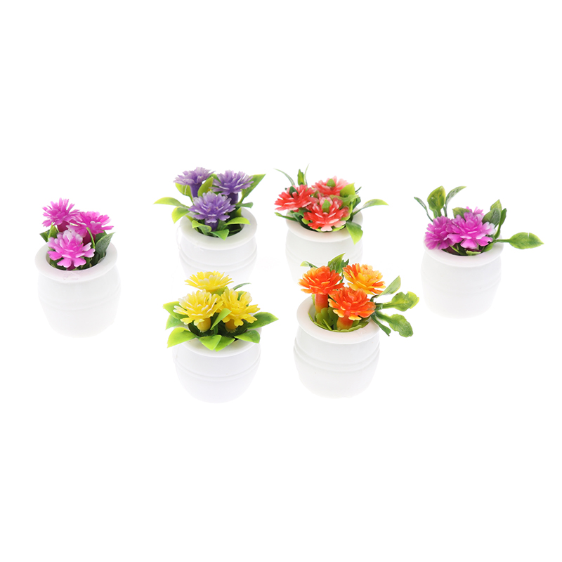3 ชิ้นจำลองบ้านตุ๊กตาขนาดเล็กพ - Plant Pot บทวิจารณ์และราคา