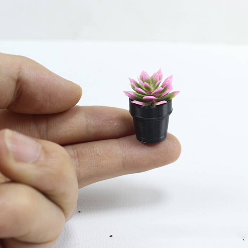 8 ชิ้น ต้นไม้กระถางพลาสติกจิ๋ว - Succulent Set บทวิจารณ์และราคา
